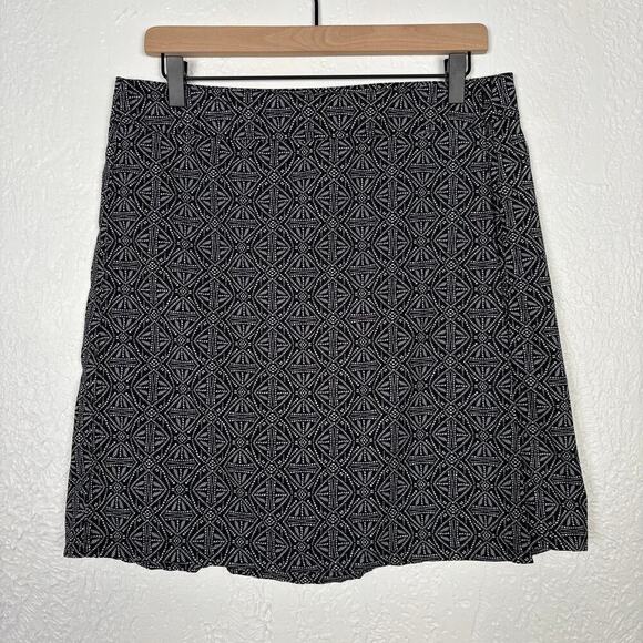 RipSkirt Hawaii Length 2 Skirt in Black Pearl Batik Size Medium - Picture 1 of 4